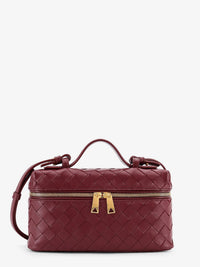 BOTTEGA VENETA Bottega Veneta Women Bang Bang Leather Vanity Case With Intrecciato Motif