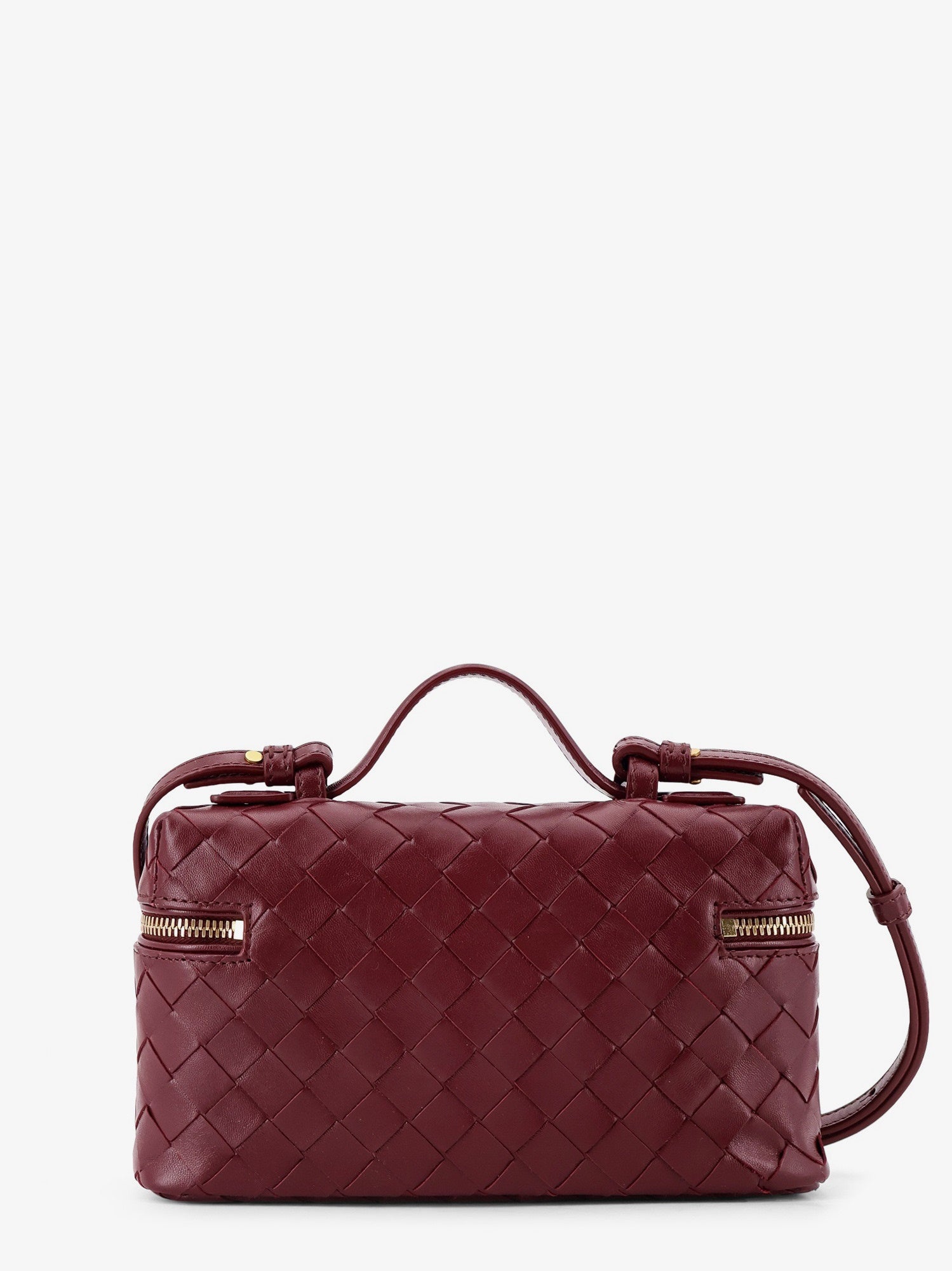 BOTTEGA VENETA Bottega Veneta Women Bang Bang Leather Vanity Case With Intrecciato Motif