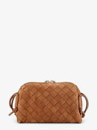 BOTTEGA VENETA Bottega Veneta Women Pochette Concert Suede Crossbody Bag