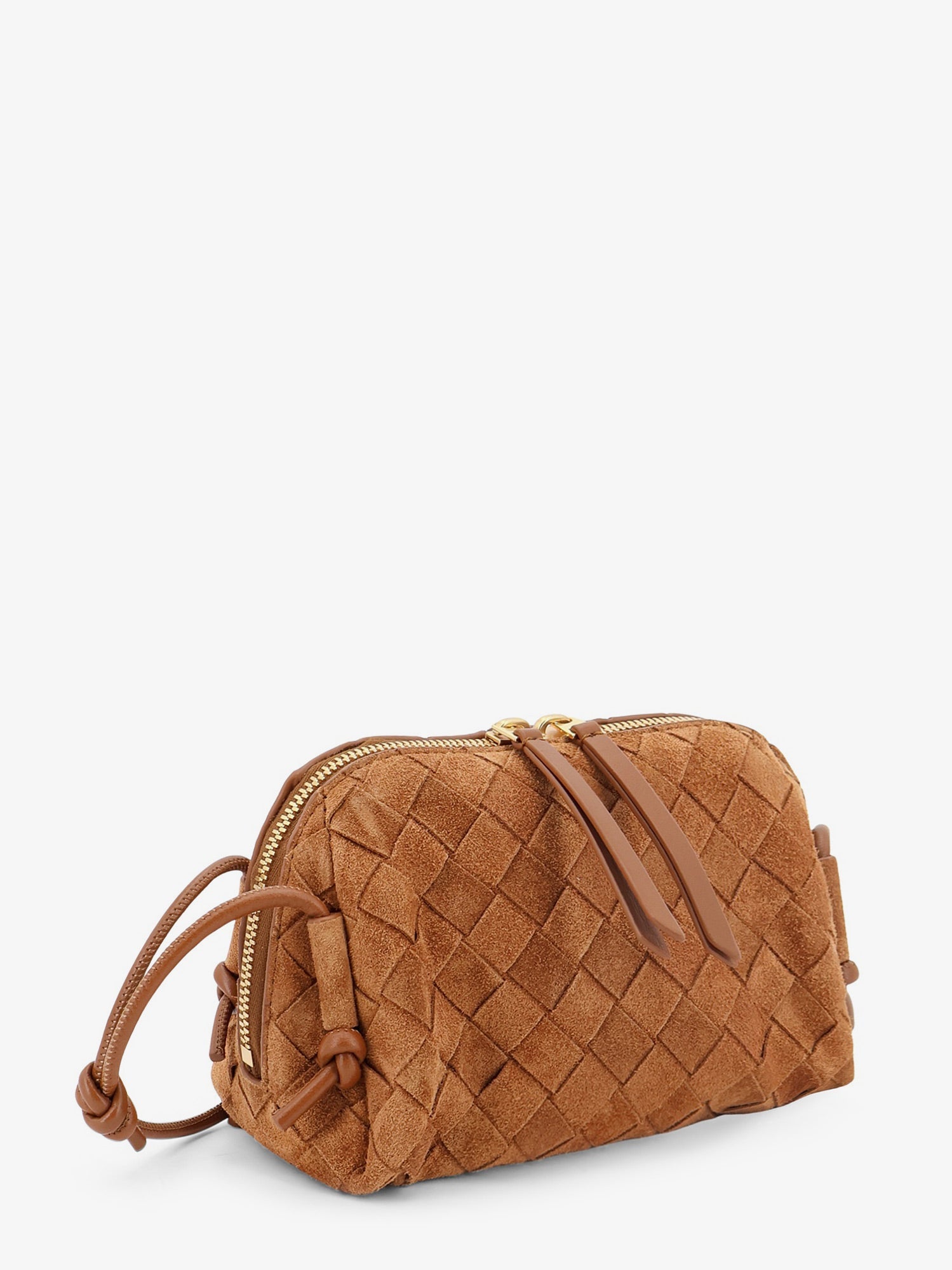 BOTTEGA VENETA Bottega Veneta Women Pochette Concert Suede Crossbody Bag