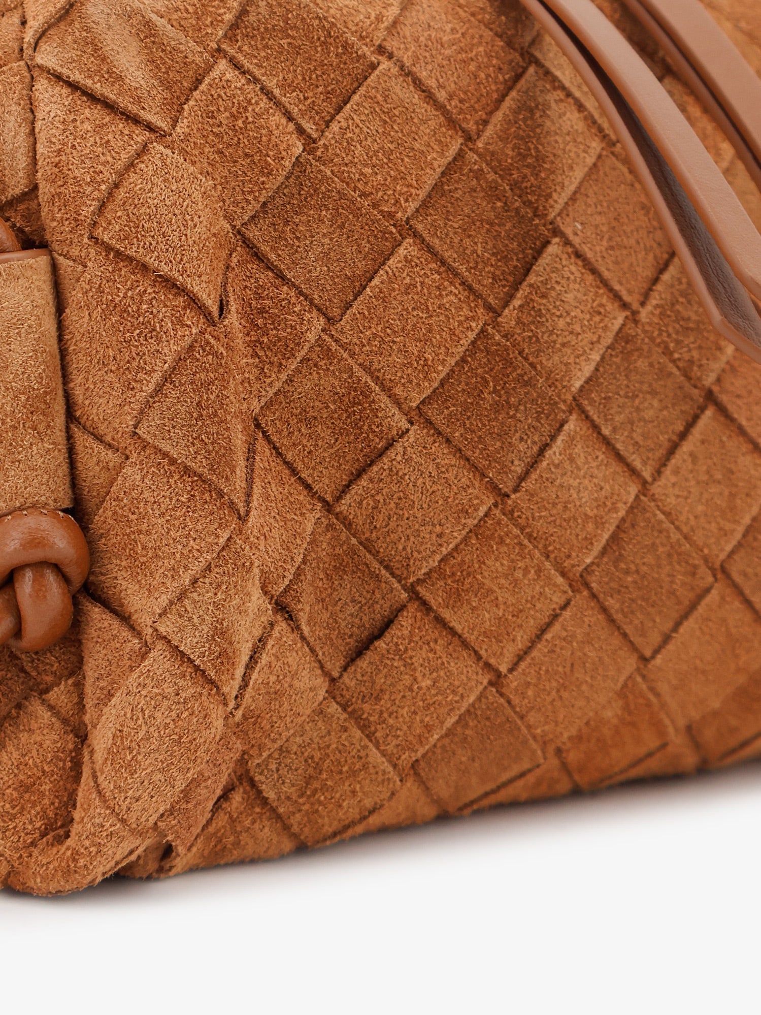 BOTTEGA VENETA Bottega Veneta Women Pochette Concert Suede Crossbody Bag