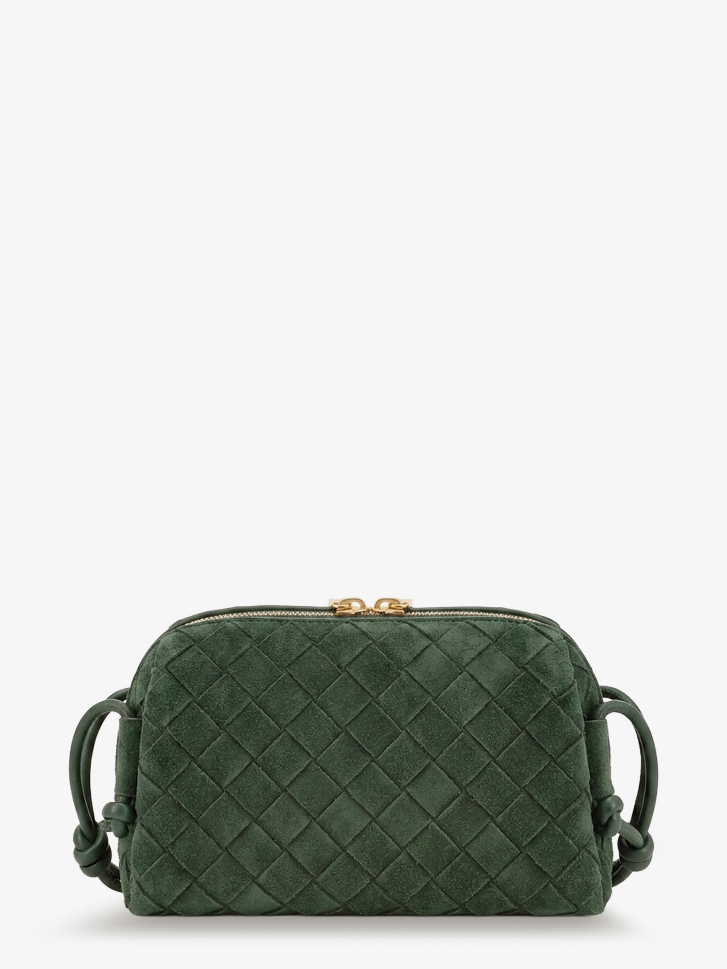 BOTTEGA VENETA Bottega Veneta Women Concert Pochette Suede Crossbody Bag
