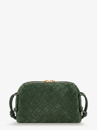 BOTTEGA VENETA Bottega Veneta Women Concert Pochette Suede Crossbody Bag