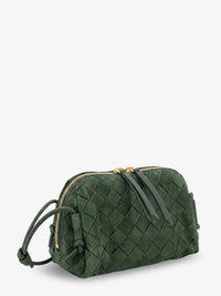 BOTTEGA VENETA Bottega Veneta Women Concert Pochette Suede Crossbody Bag