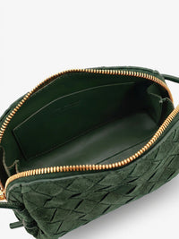 BOTTEGA VENETA Bottega Veneta Women Concert Pochette Suede Crossbody Bag
