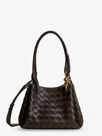 BOTTEGA VENETA Bottega Veneta Women Parachute Leather Crossbody Bag