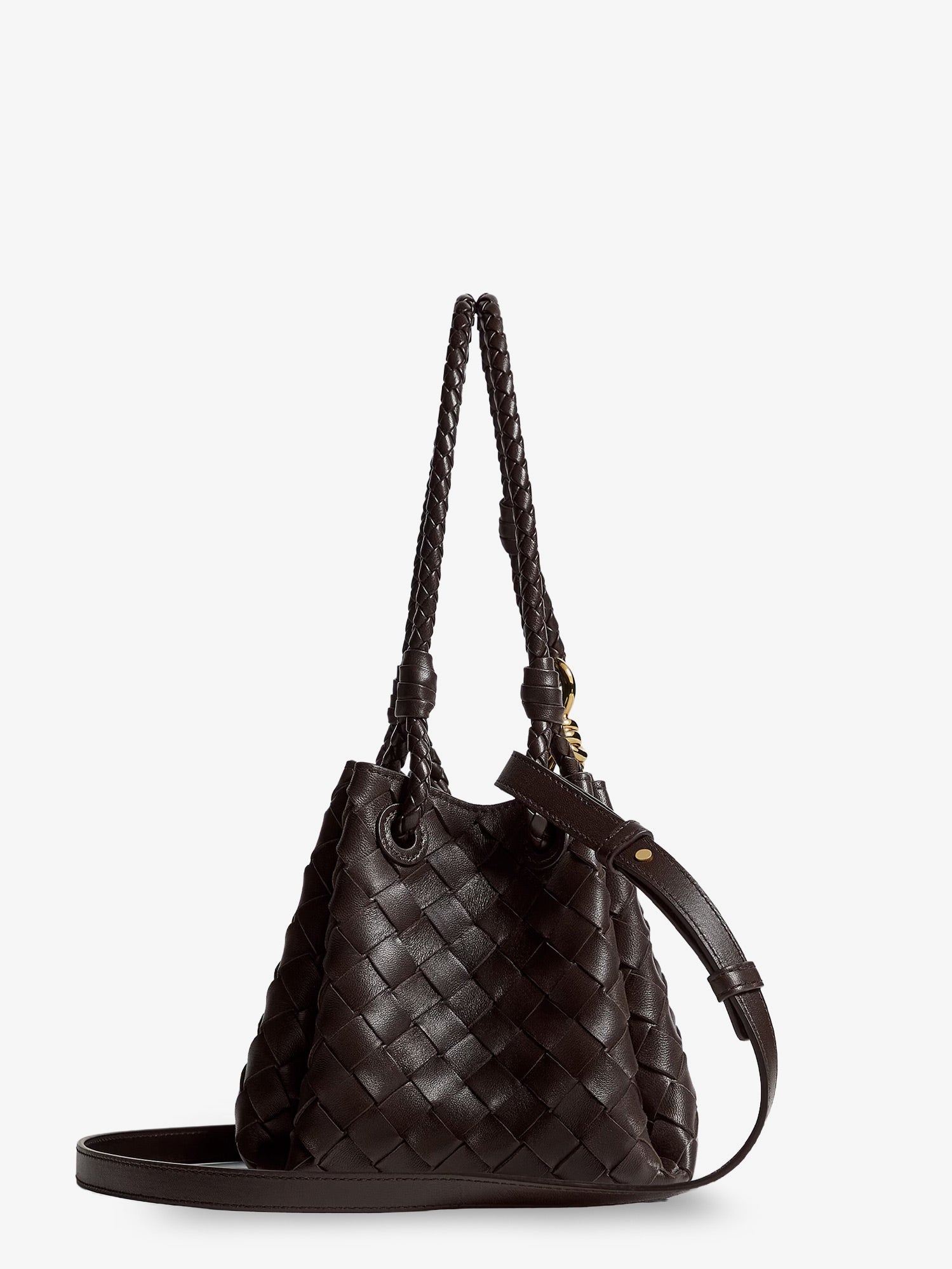 BOTTEGA VENETA Bottega Veneta Women Parachute Leather Crossbody Bag