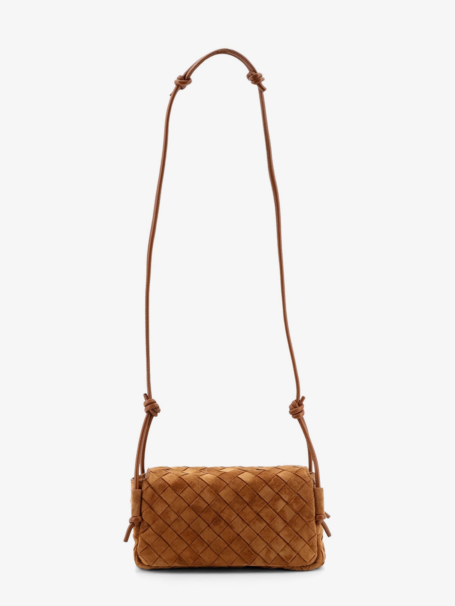 Bottega Veneta Women Notturno Suede Pouch