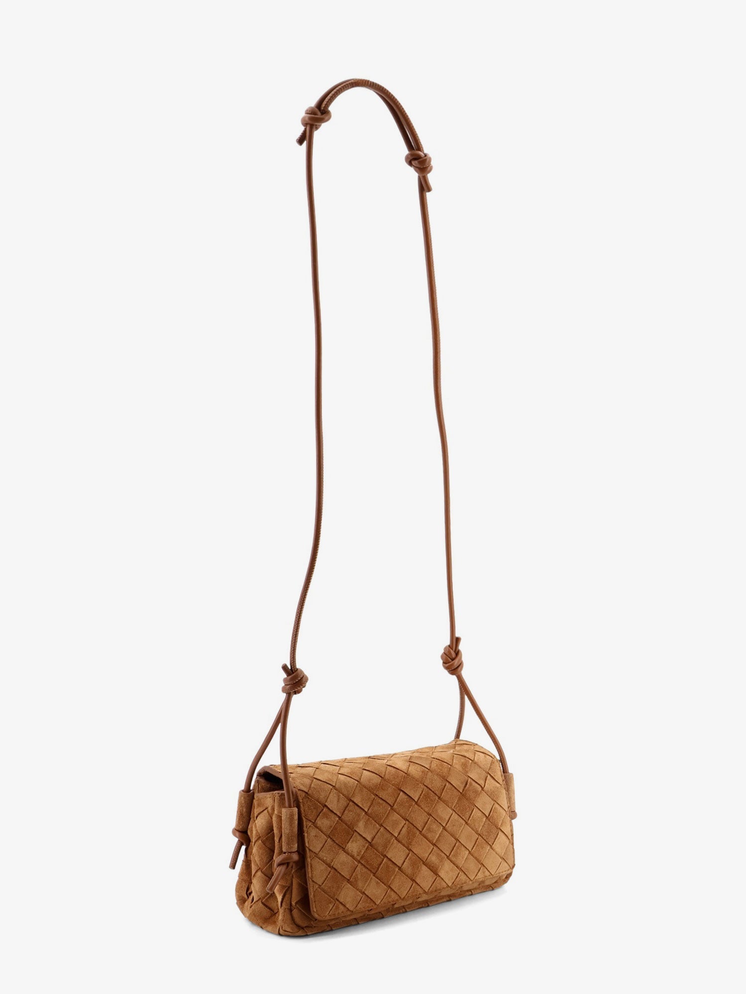 Bottega Veneta Women Notturno Suede Pouch