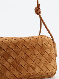 Bottega Veneta Women Notturno Suede Pouch