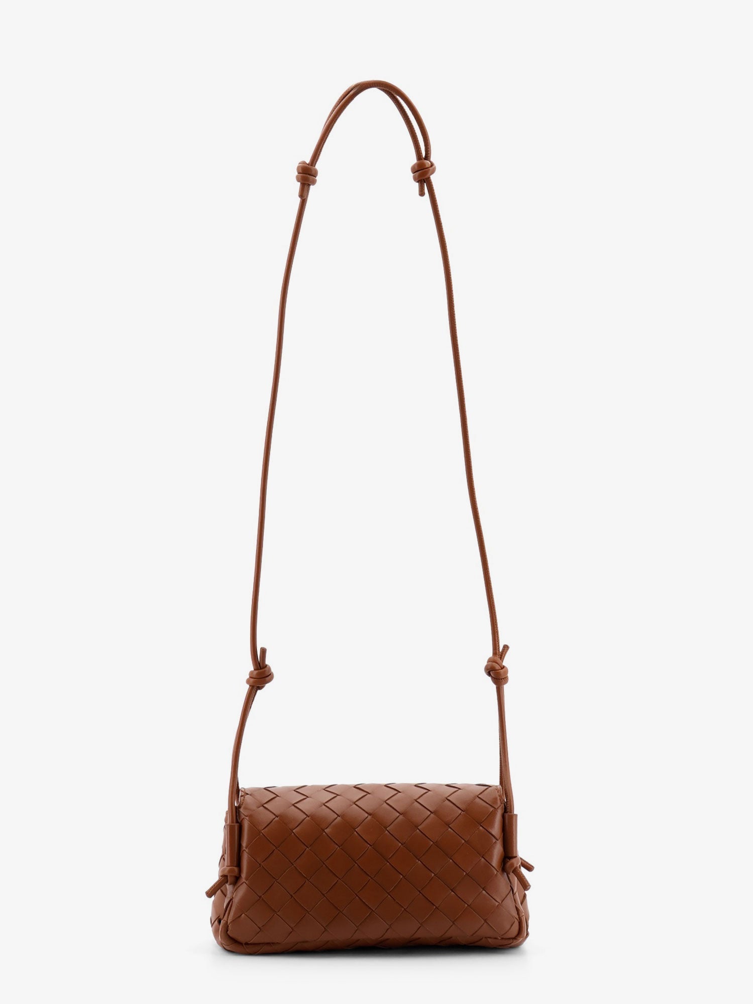Bottega Veneta Women Notturno Clutch Bag With Leather Shoulder Strap