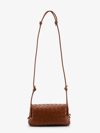 Bottega Veneta Women Notturno Clutch Bag With Leather Shoulder Strap