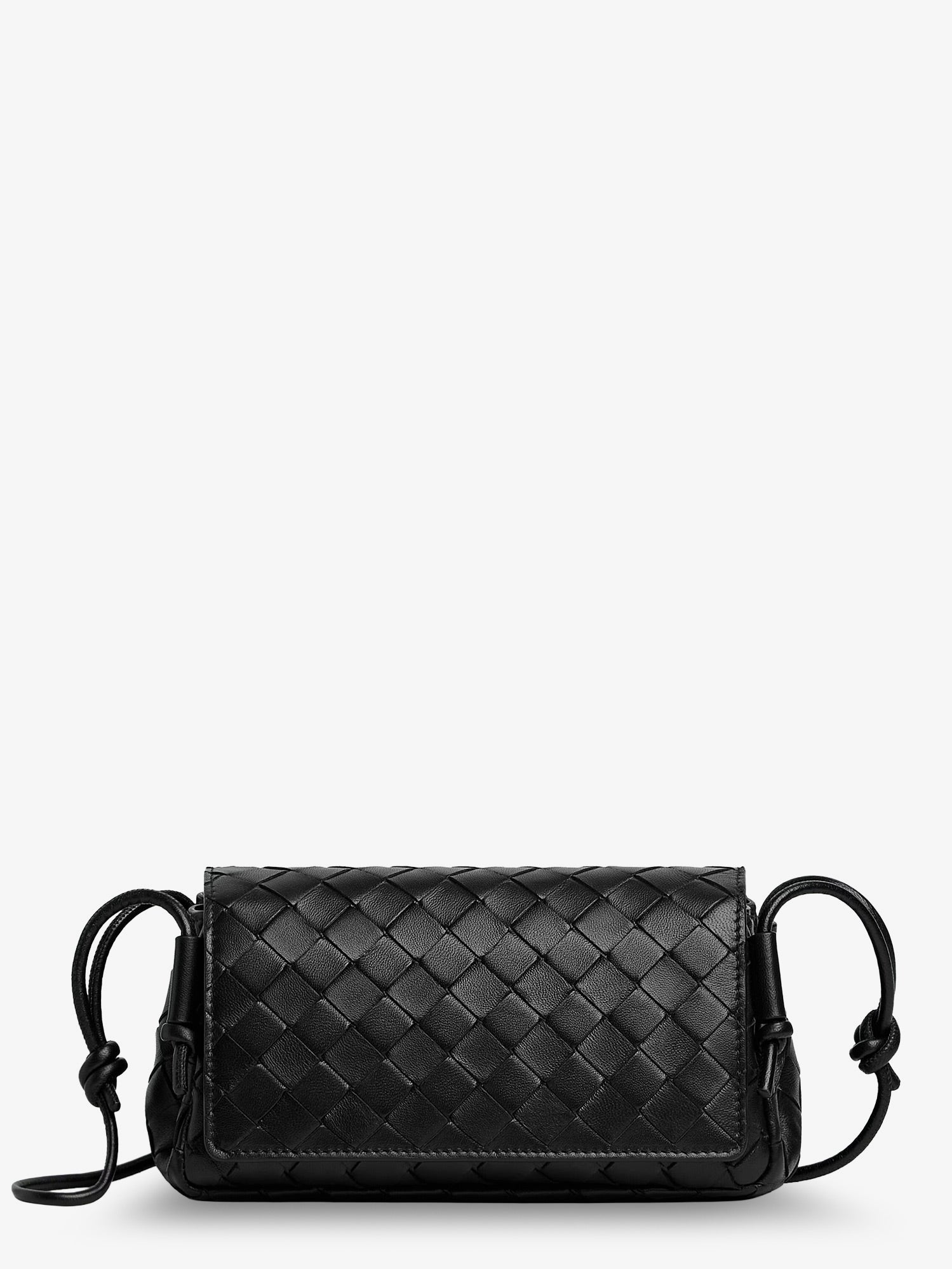 BOTTEGA VENETA Bottega Veneta Women Notturno Clutch Bag With Leather Shoulder Strap