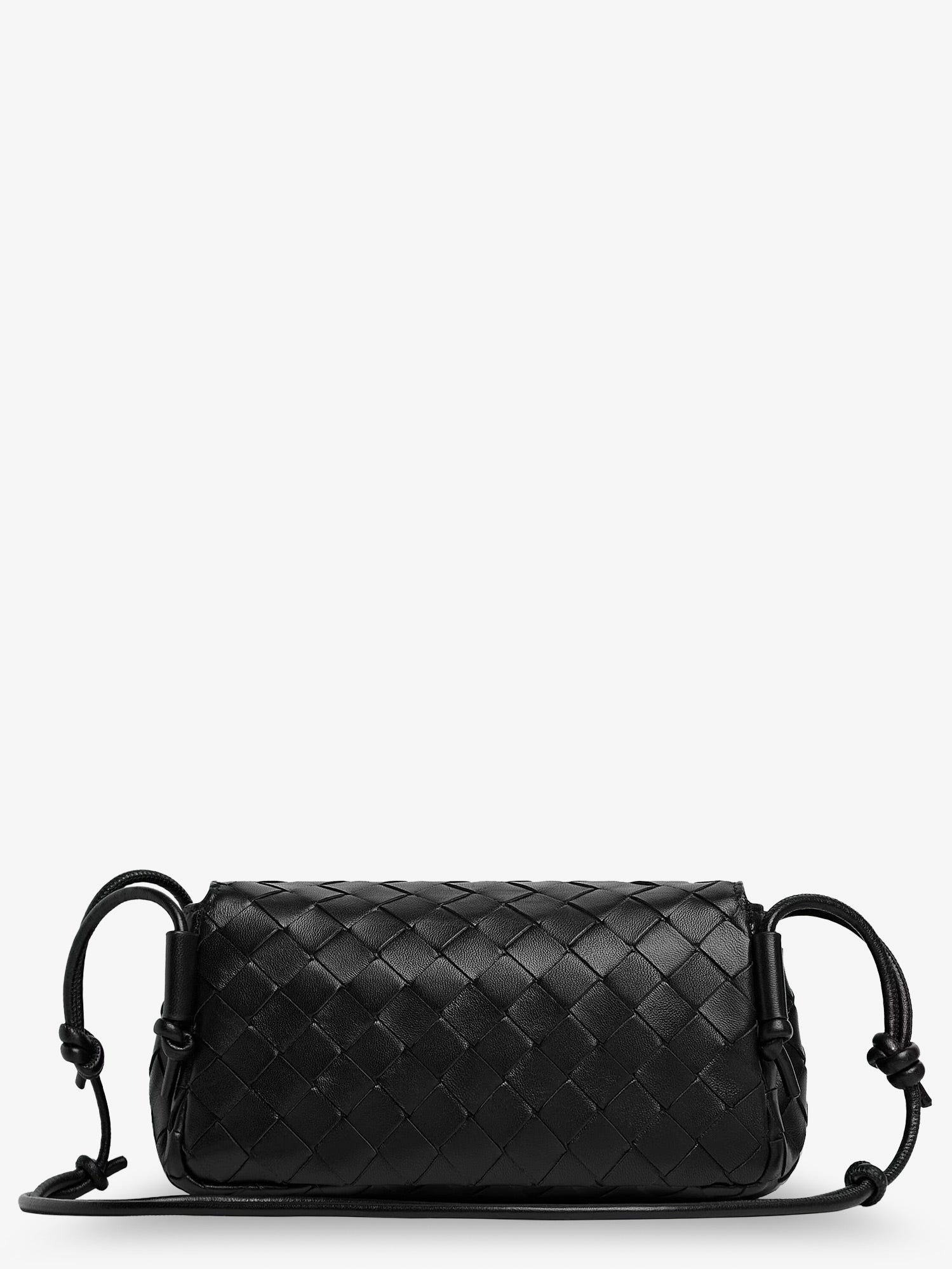 BOTTEGA VENETA Bottega Veneta Women Notturno Clutch Bag With Leather Shoulder Strap