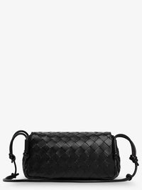 BOTTEGA VENETA Bottega Veneta Women Notturno Clutch Bag With Leather Shoulder Strap