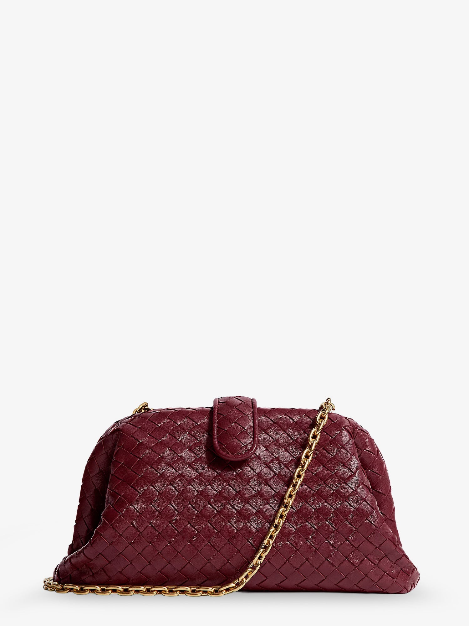 Bottega Veneta Women Lauren 1980 Intrecciato Leather Handbag