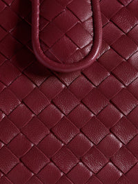 Bottega Veneta Women Lauren 1980 Intrecciato Leather Handbag