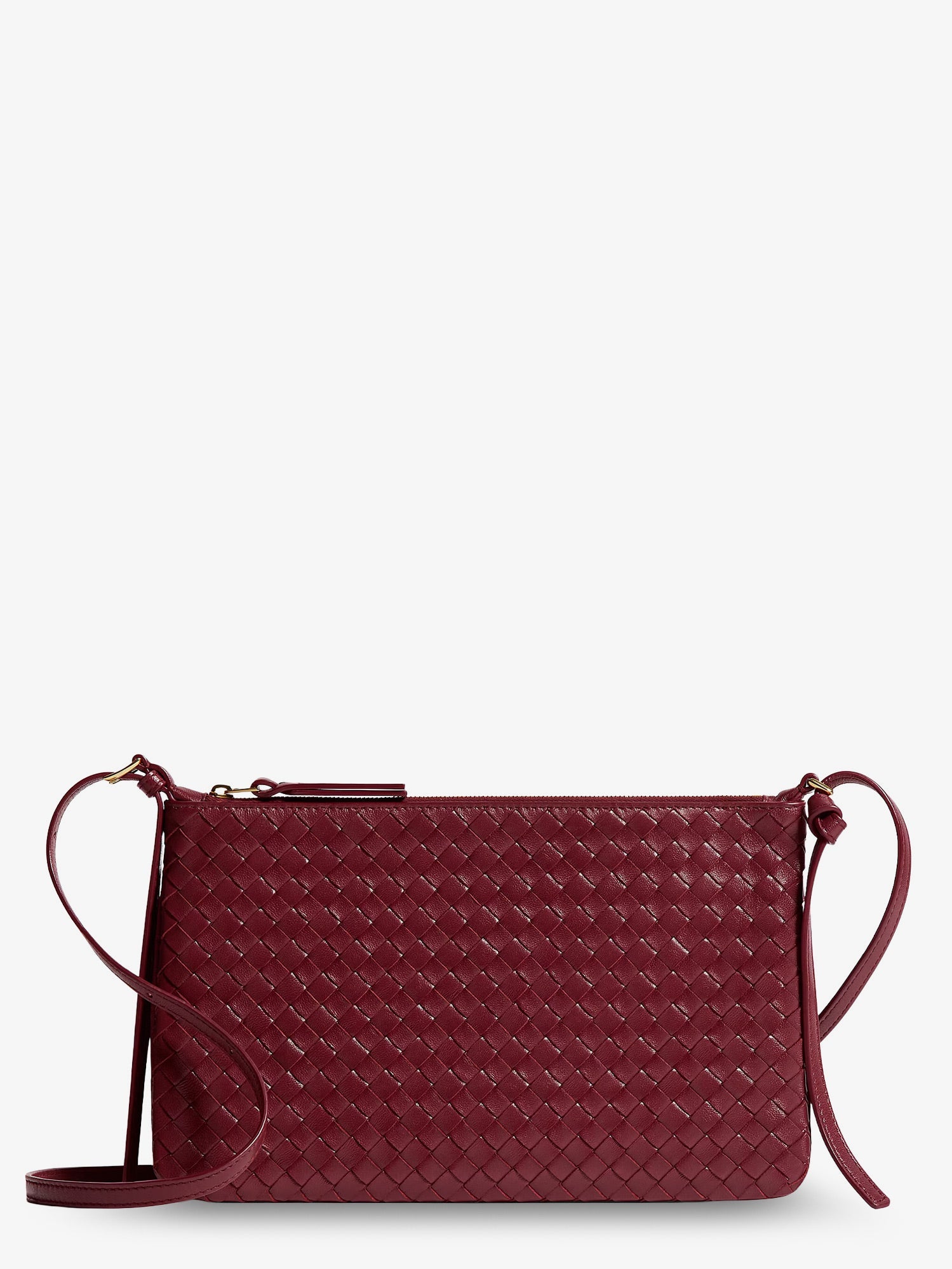 BOTTEGA VENETA Bottega Veneta Women Piccolo Intrecciato Clutch With Shoulder Strap