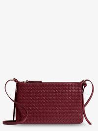 BOTTEGA VENETA Bottega Veneta Women Piccolo Intrecciato Clutch With Shoulder Strap