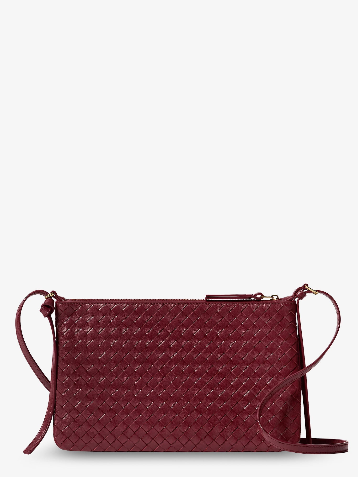 BOTTEGA VENETA Bottega Veneta Women Piccolo Intrecciato Clutch With Shoulder Strap
