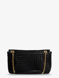 Bottega Veneta Women Madison Leather Shoulder Bag With Knot Detail