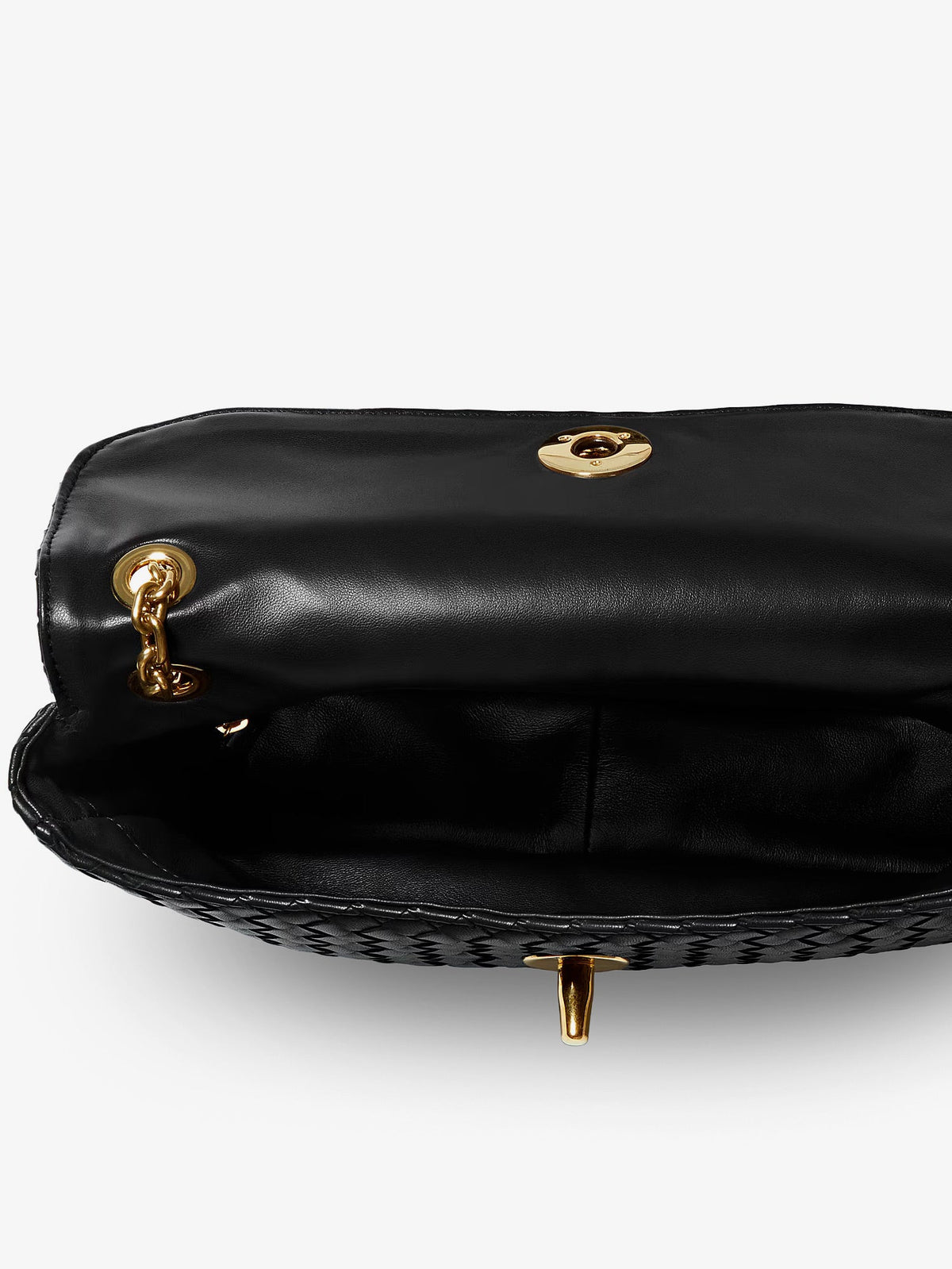 Bottega Veneta Women Madison Leather Shoulder Bag With Knot Detail