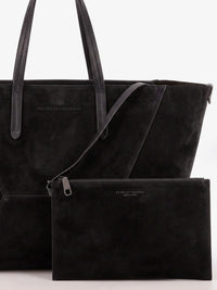 BRUNELLO CUCINELLI Brunello Cucinelli Women Bc Duo Suede Shoulder Bag With Engraved Logo