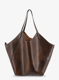 BRUNELLO CUCINELLI Brunello Cucinelli Women Leather Shopping Bag With Side Monili Detail