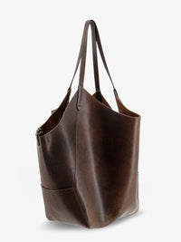BRUNELLO CUCINELLI Brunello Cucinelli Women Leather Shopping Bag With Side Monili Detail