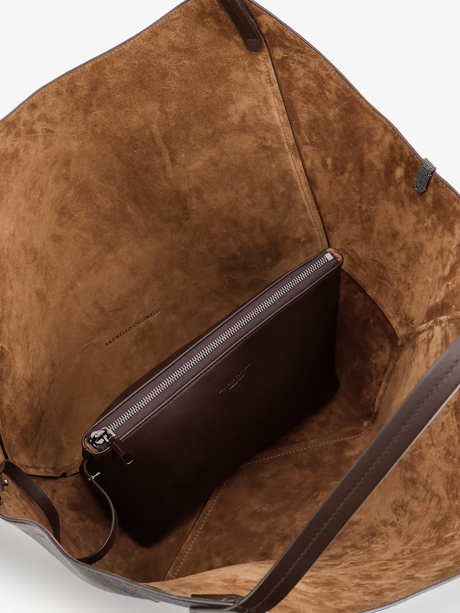 BRUNELLO CUCINELLI Brunello Cucinelli Women Leather Shopping Bag With Side Monili Detail