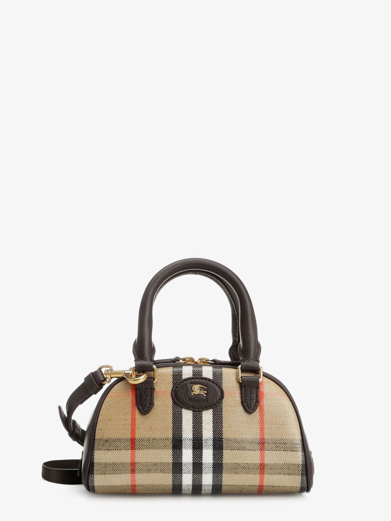 BURBERRY Burberry Women Highlands Mini Bowling Www Crossbody Bag