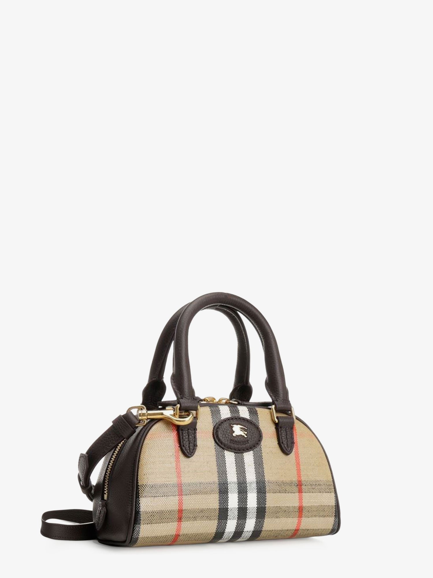 BURBERRY Burberry Women Highlands Mini Bowling Www Crossbody Bag