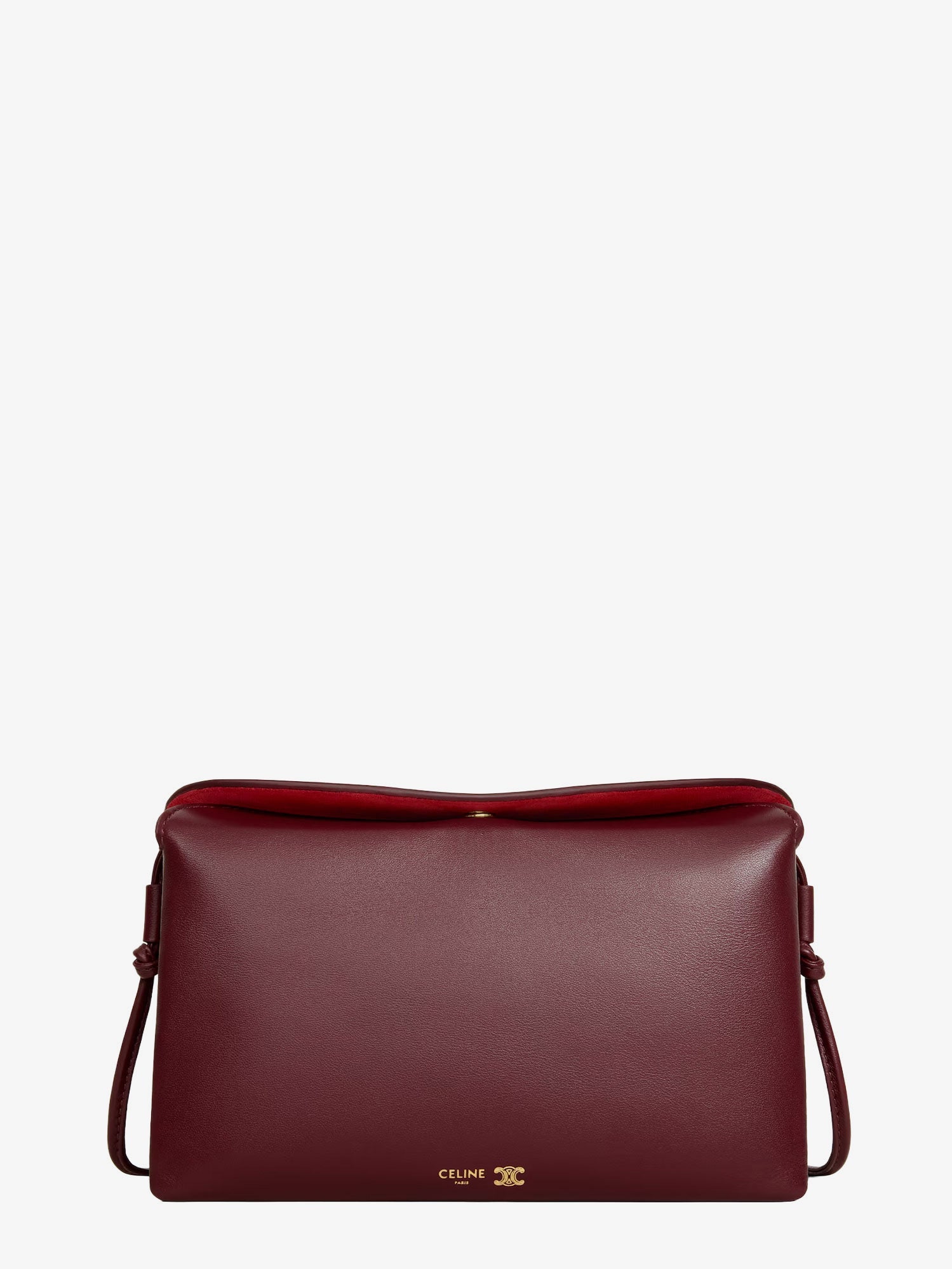 CELINE Celine Women Trio Leather Crossbody Bag