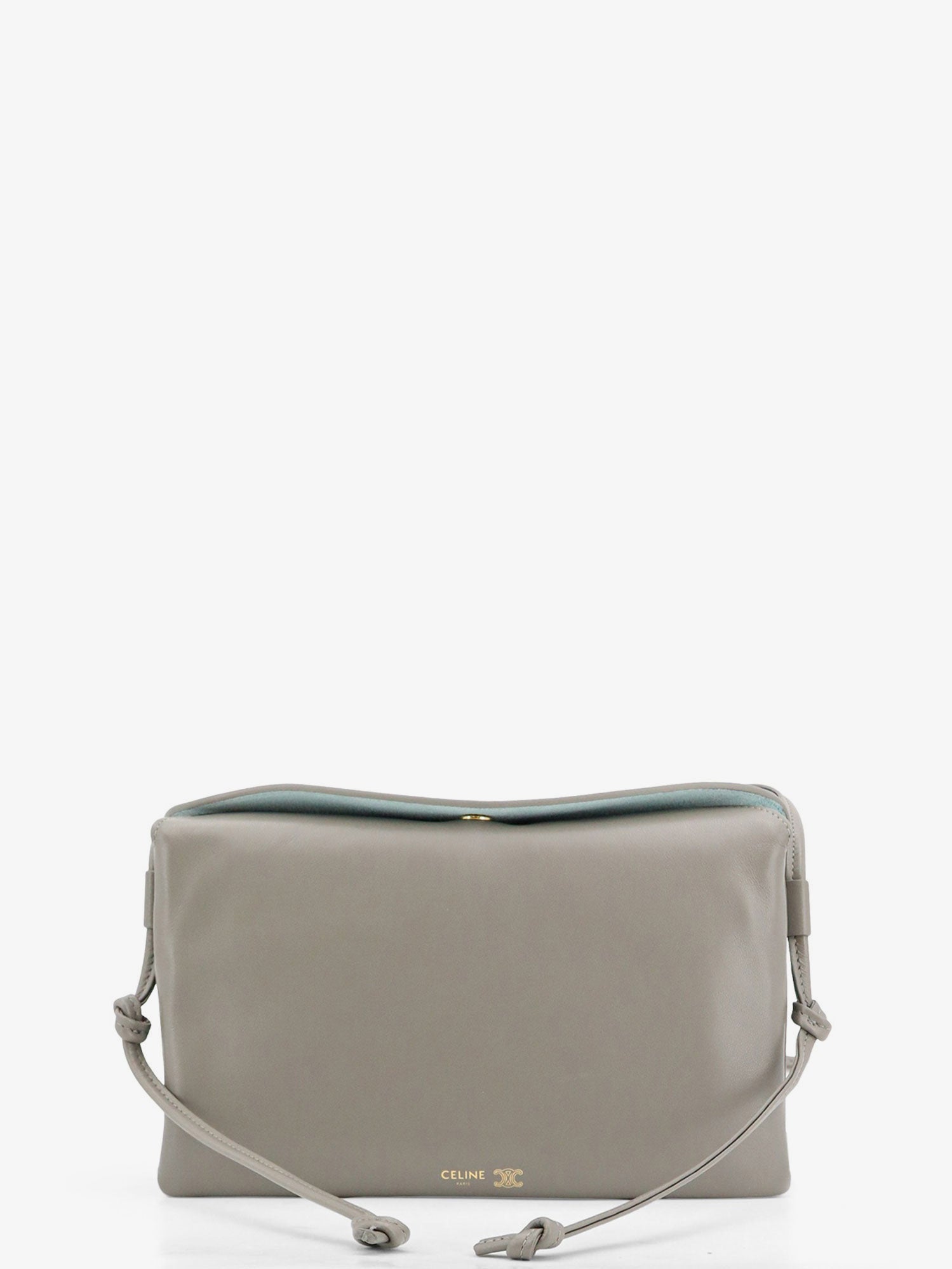 CELINE Celine Women Trio Leather Crossbody Bag