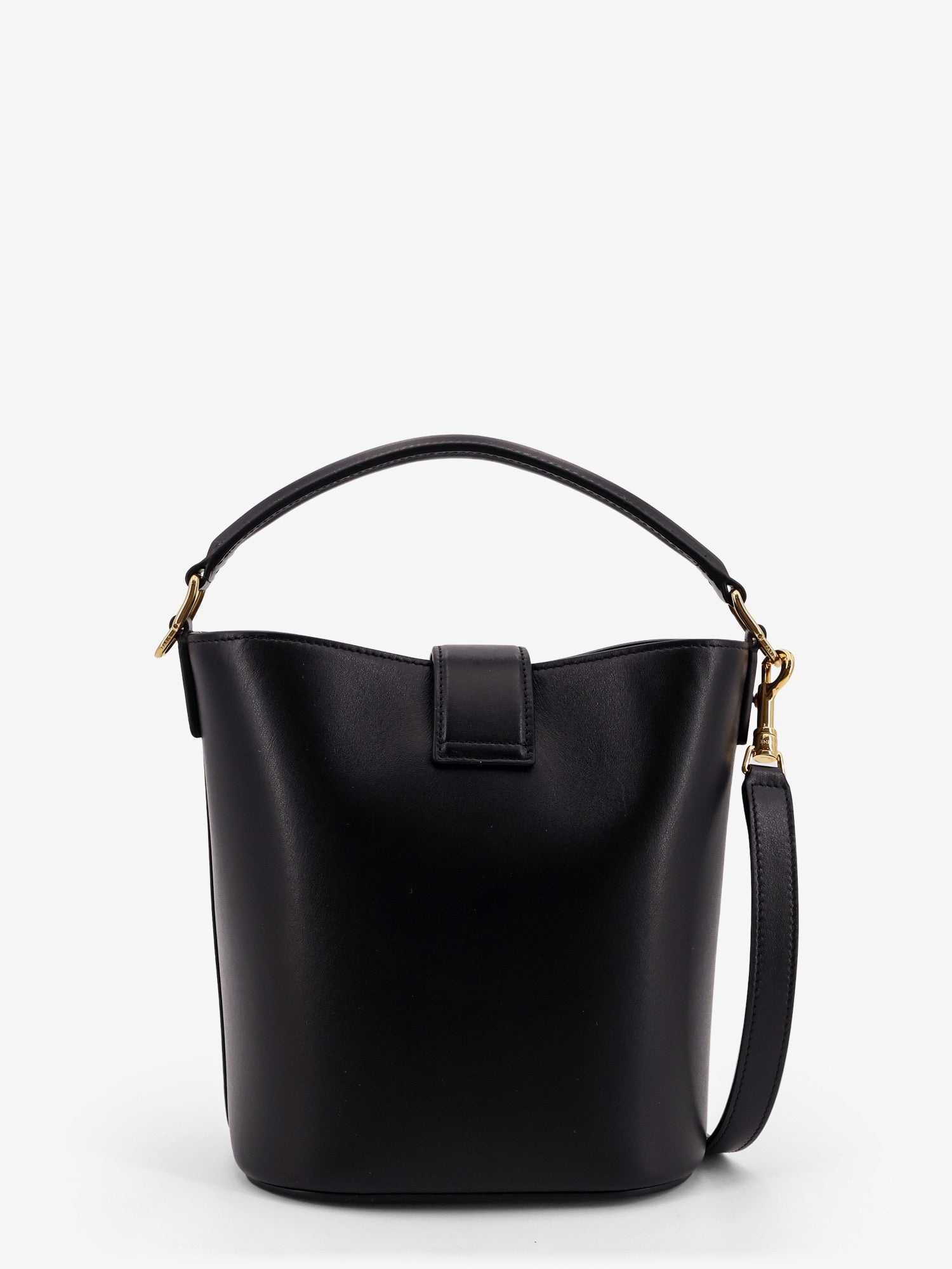 Celine Women Louise Small Leather Bucket Bag