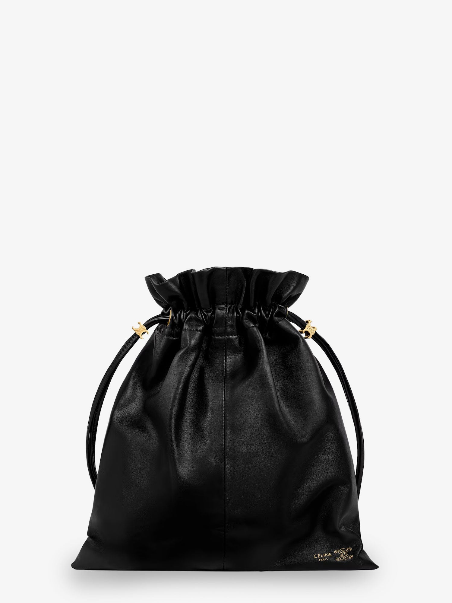 Celine Women Crystal Leather Crossbody Bag