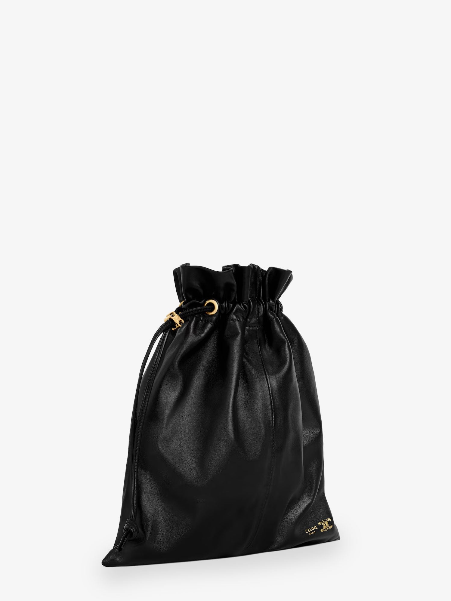 Celine Women Crystal Leather Crossbody Bag