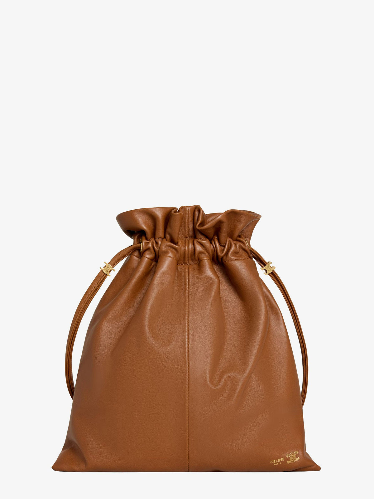 Celine Women Crystal Leather Crossbody Bag