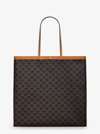 Celine Men Triomphe Fabric Shopper Bag