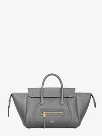 Celine Women Luggage Small Leather Crossbody Bag