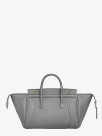 Celine Women Luggage Small Leather Crossbody Bag