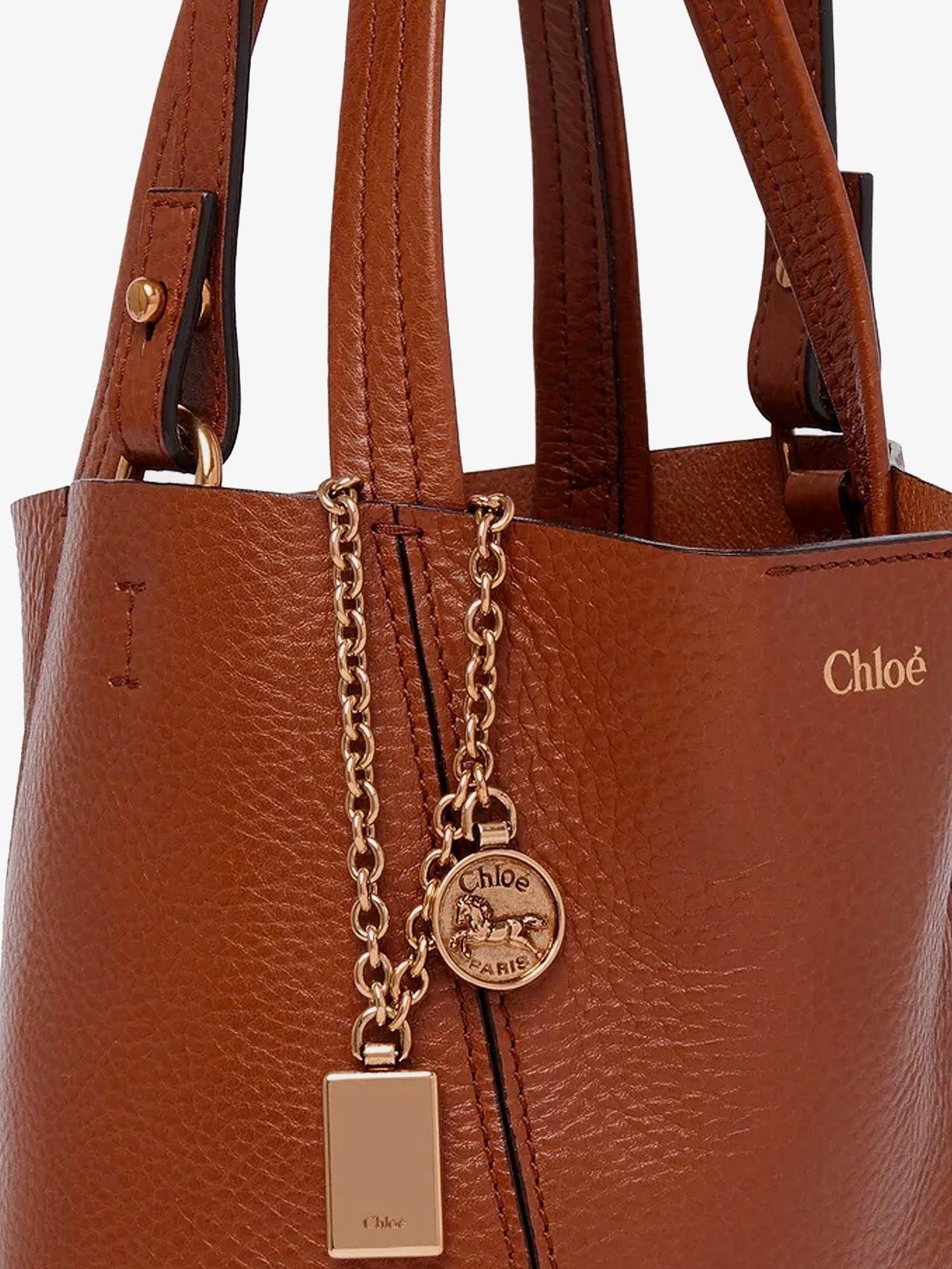 CHLOE' Chloe' Women Chloe Spin Leather Crossbody Bag