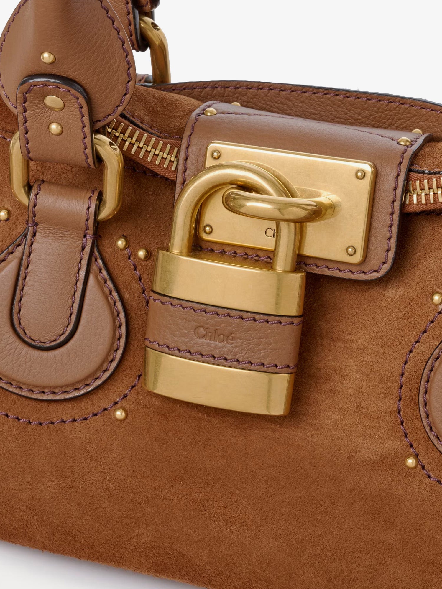 CHLOE' Chloe' Women Paddington Suede Shoulder Bag