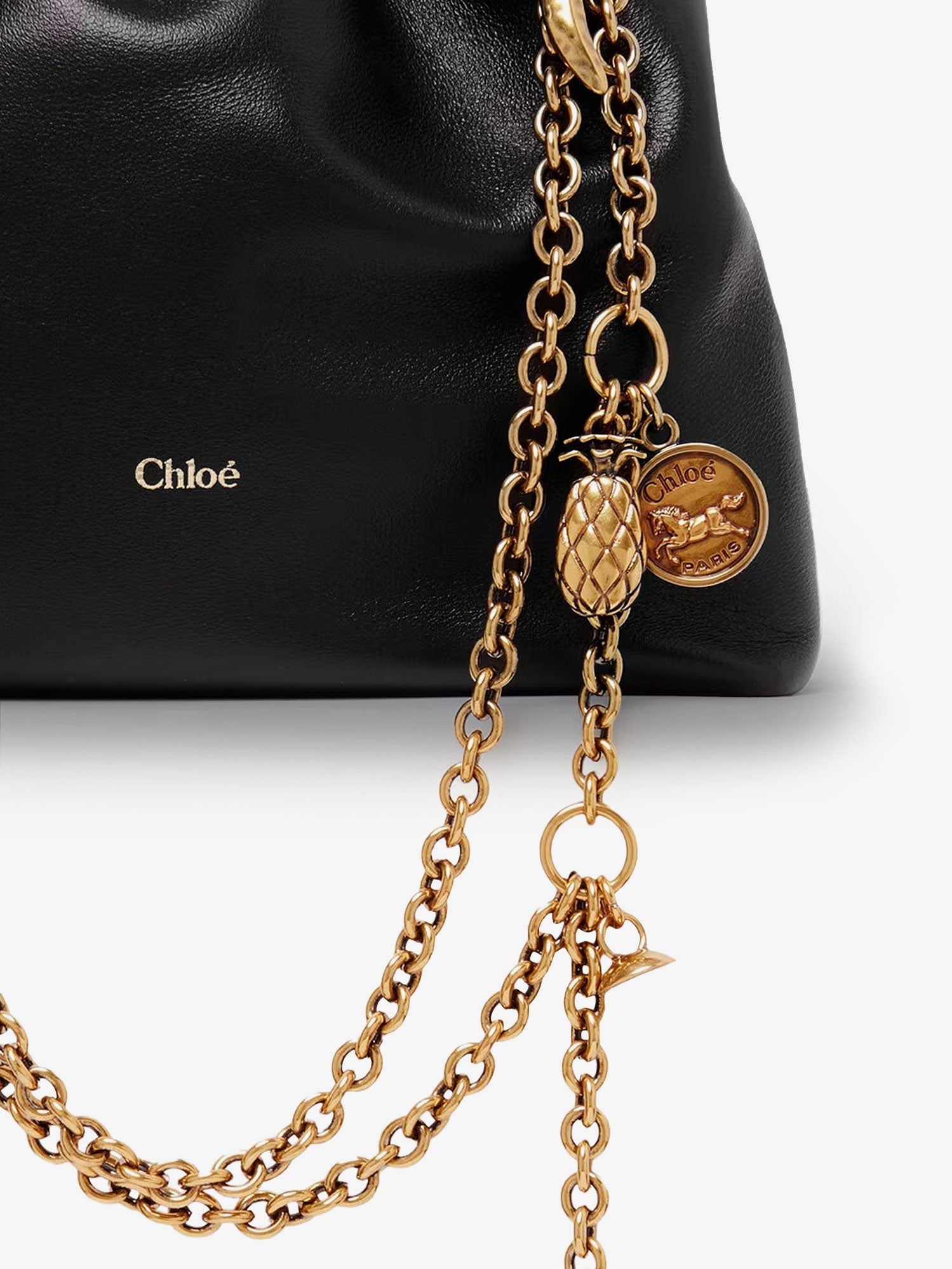 CHLOE' Chloe' Women Chloe Icons Mini Leather Crossbody Bag