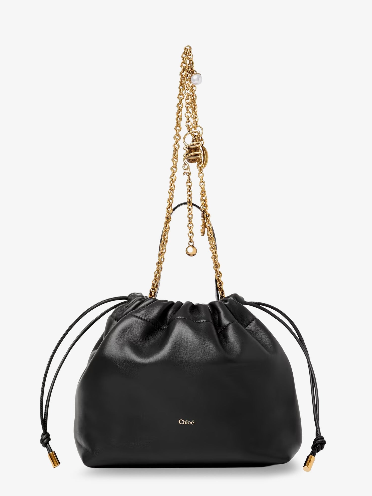 CHLOE' Chloe' Women Chloe Icons Leather Crossbody Bag With Front Logo