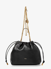 CHLOE' Chloe' Women Chloe Icons Leather Crossbody Bag With Front Logo
