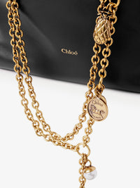 CHLOE' Chloe' Women Chloe Icons Leather Crossbody Bag With Front Logo