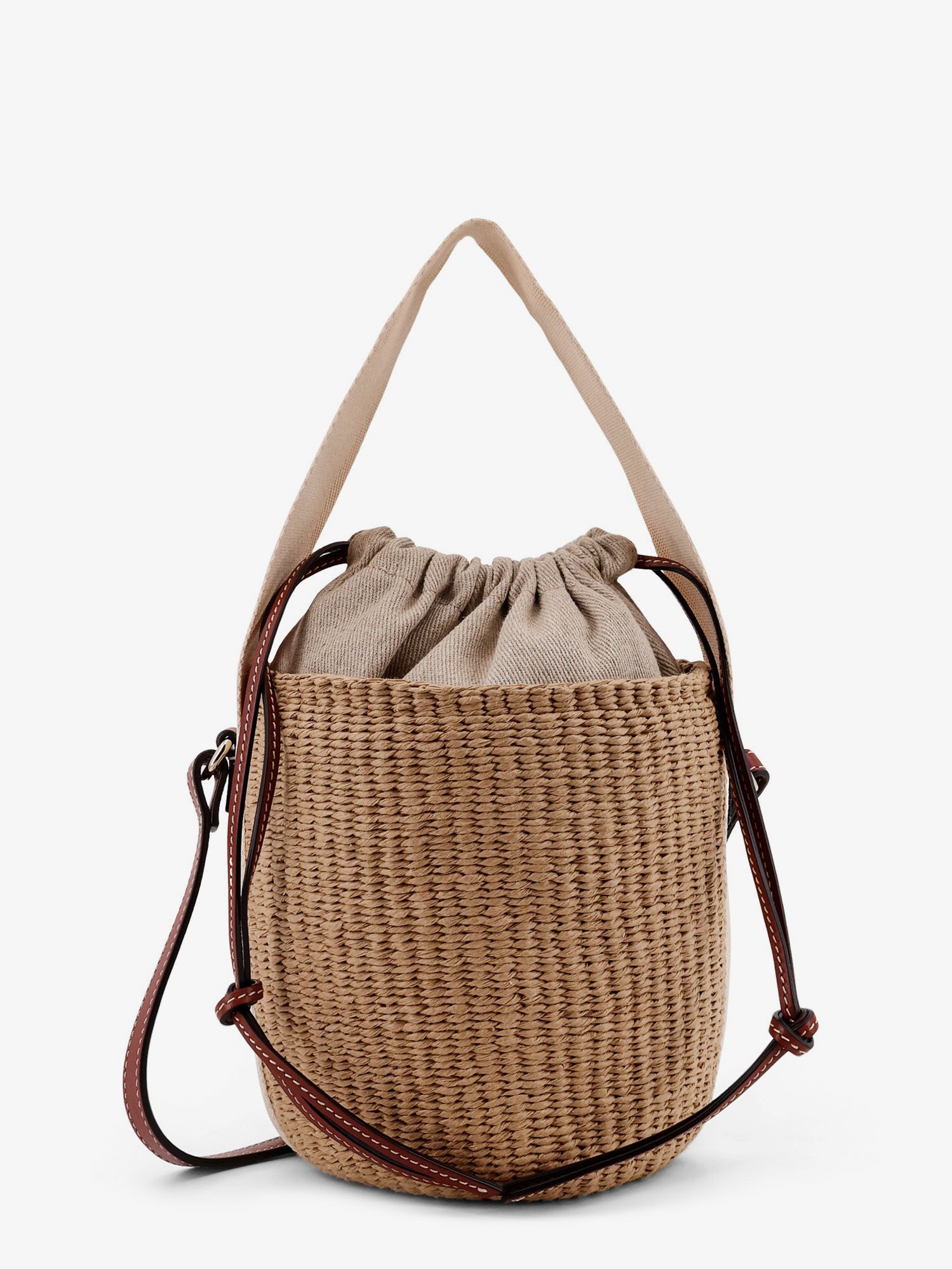 CHLOE' Chloe' Women Woody Raffia Bucket Bag
