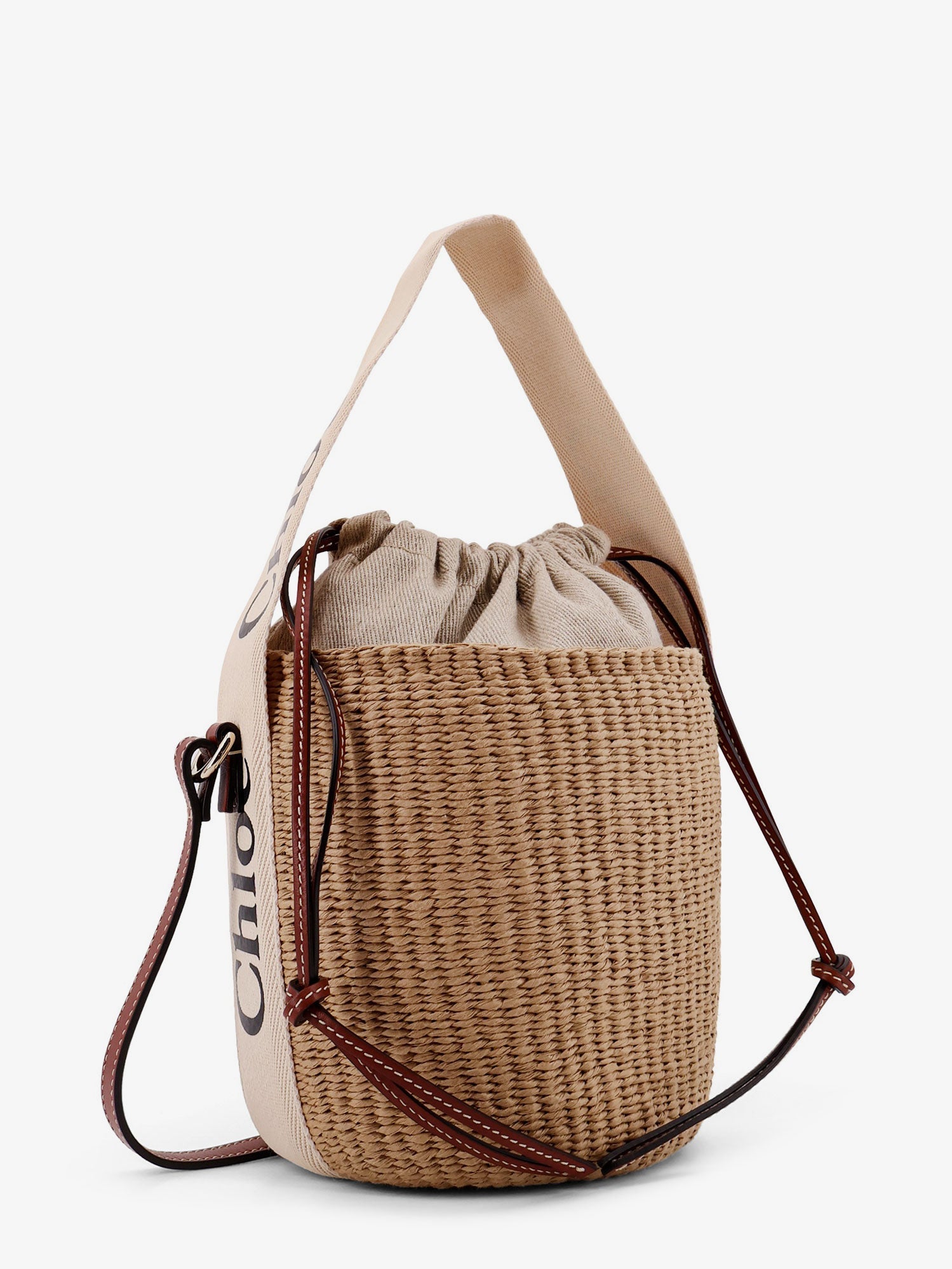 CHLOE' Chloe' Women Woody Raffia Bucket Bag