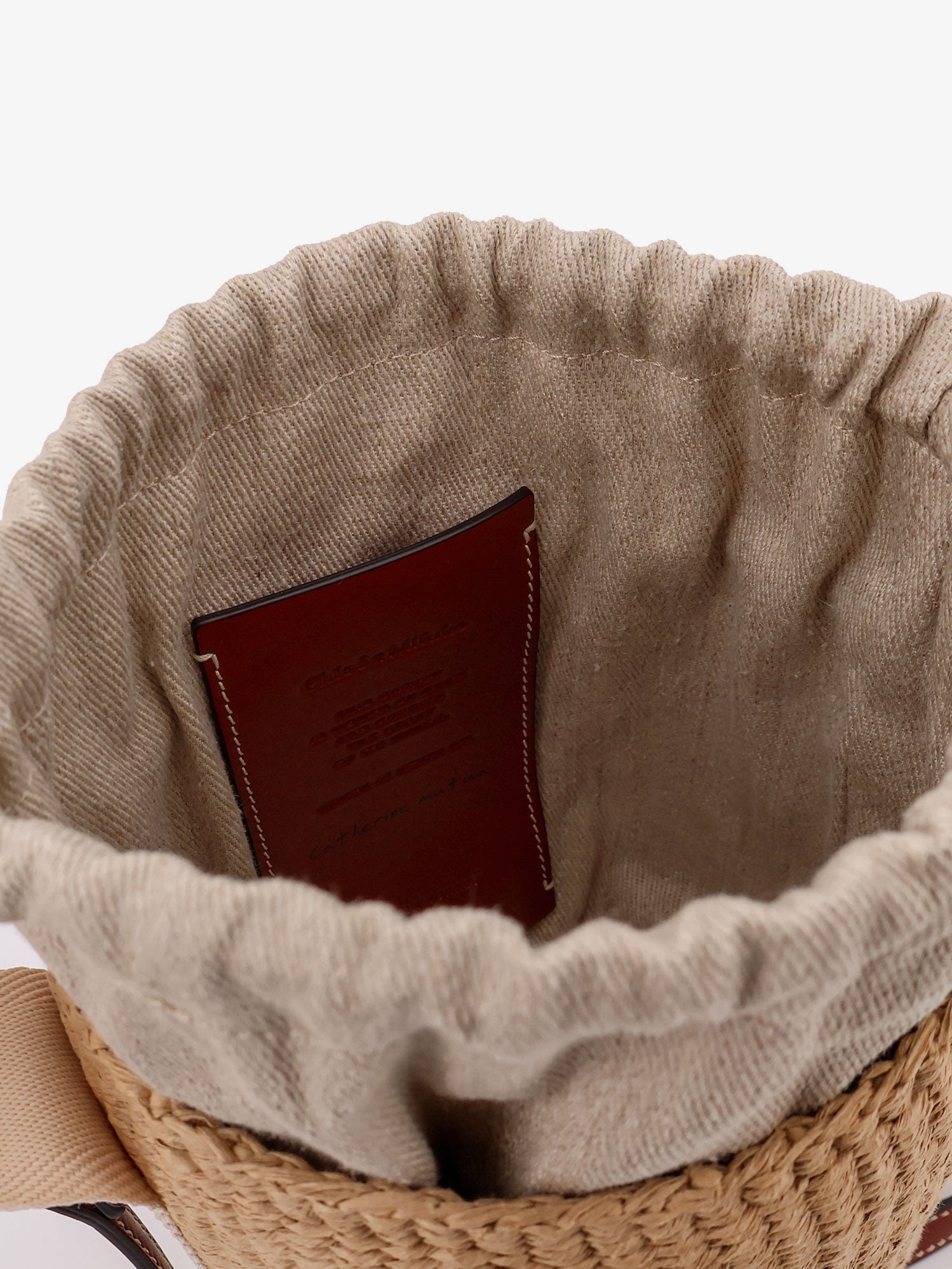 CHLOE' Chloe' Women Woody Raffia Bucket Bag